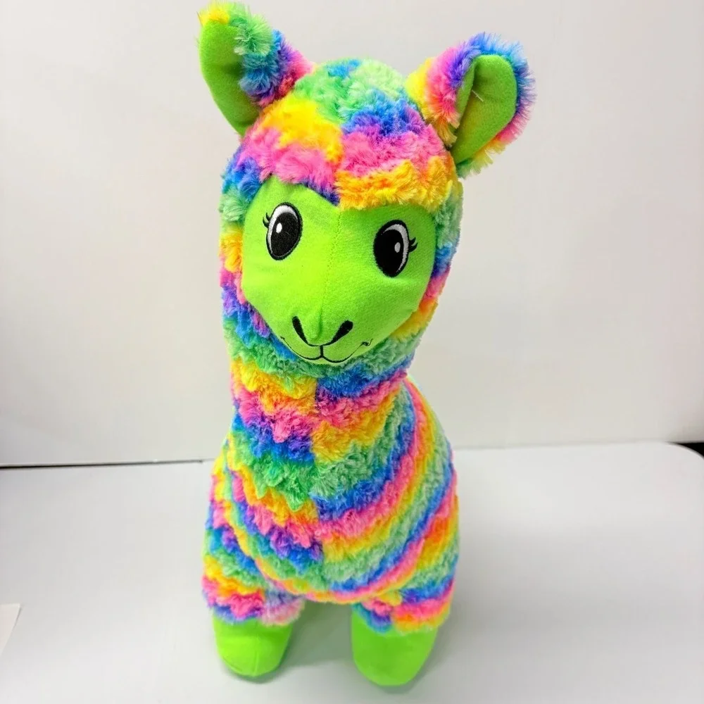 Goffa Rainbow Llama Plush 19